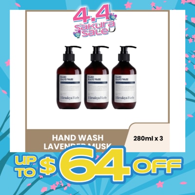 NARD Hand Wash Lavender Musk 280ml x 3s