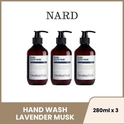 NARD Hand Wash Lavender Musk 280ml x 3s