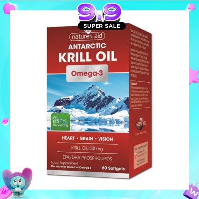 NATURES AID - Superba® Krill Oil 500mg 60s image