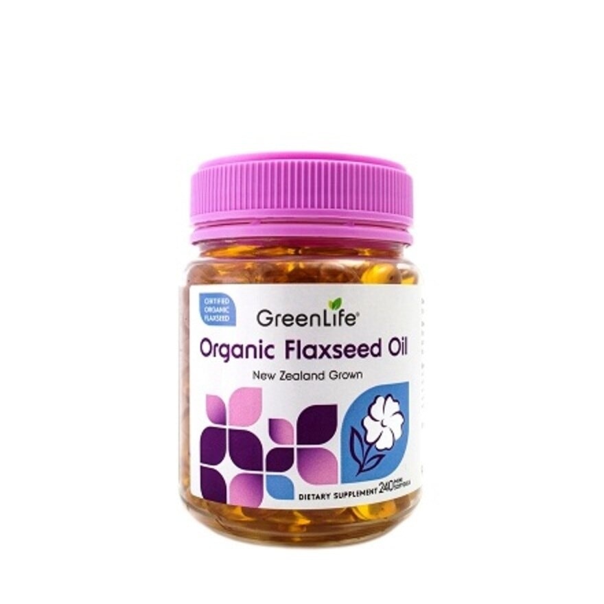 Organic Flasxeed Oil Softgels 240s