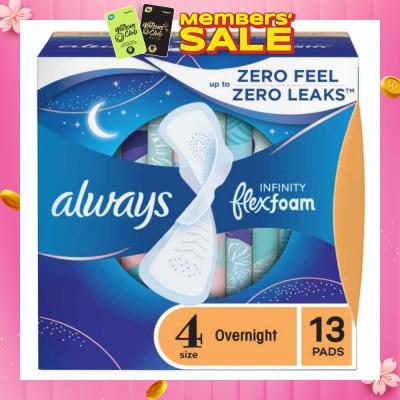 WHISPER Infinity 30cm Overnight Wing 14s