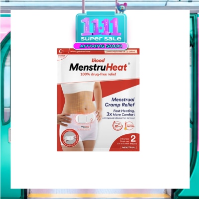 BLOOD MenstruHeat Menstrual Cramp Relief 2 Pieces image