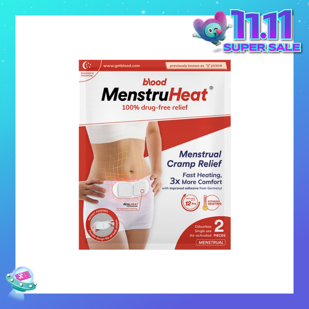 MenstruHeat Menstrual Cramp Relief 2 Pieces