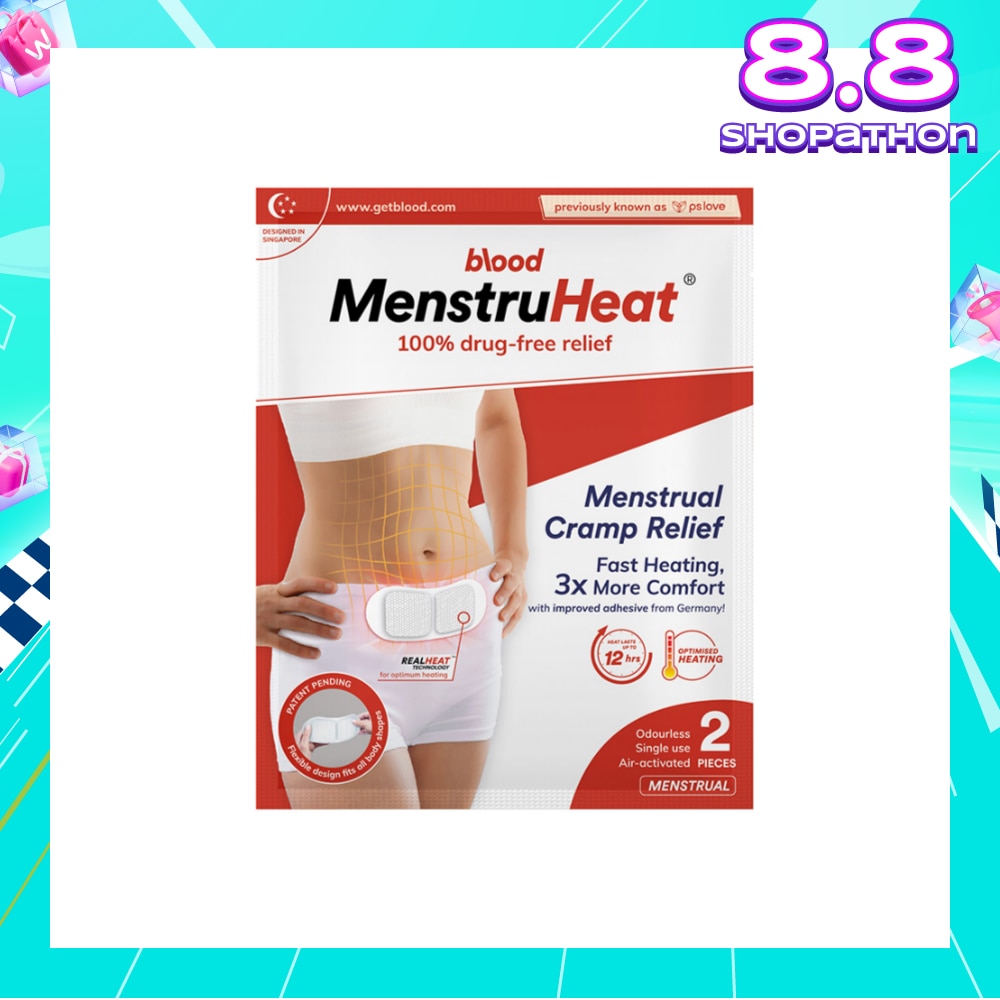MenstruHeat Menstrual Cramp Relief 2 Pieces