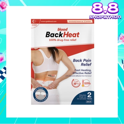 BLOOD BackHeat Back Pain Relief 2s