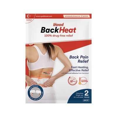 BLOOD BackHeat Back Pain Relief 2s