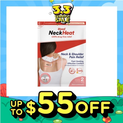 BLOOD NeckHeat Neck and Shoulder Pain Relief 2 Pieces