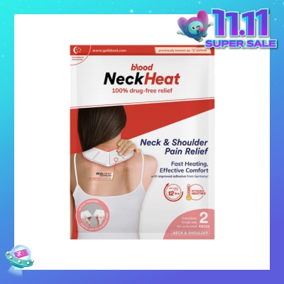 BLOOD NeckHeat Neck and Shoulder Pain Relief 2 Pieces