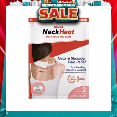 BLOOD - NeckHeat Neck and Shoulder Pain Relief 2 Pieces