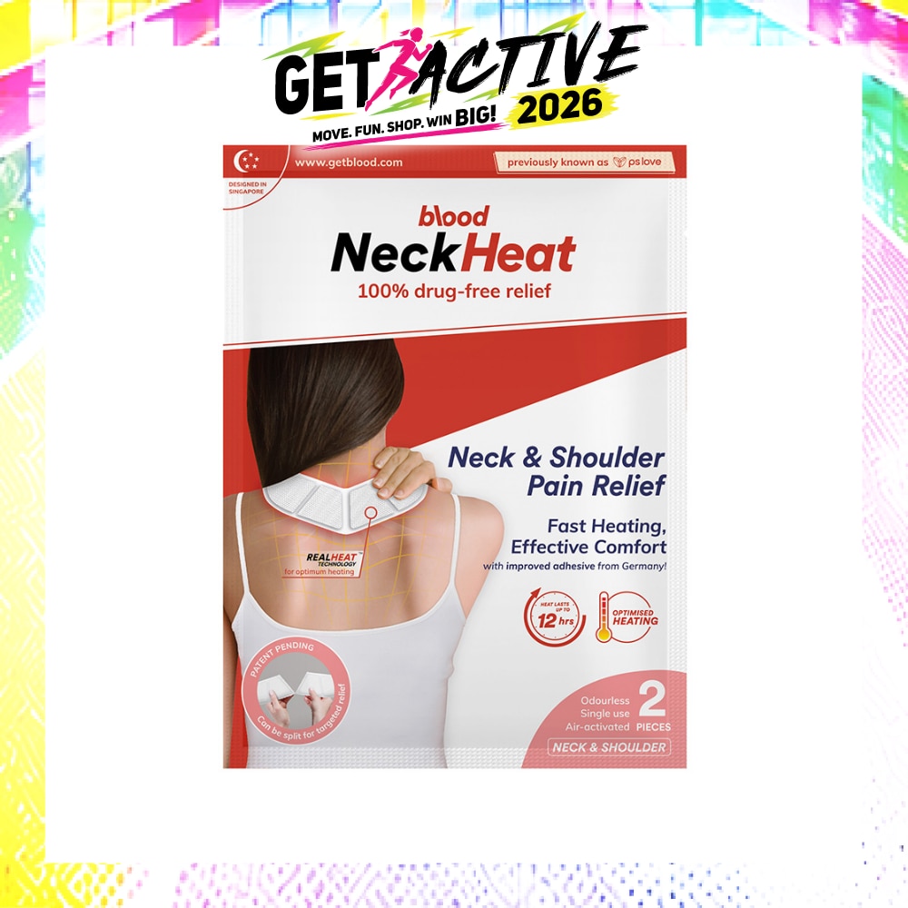 NeckHeat Neck and Shoulder Pain Relief 2 Pieces image