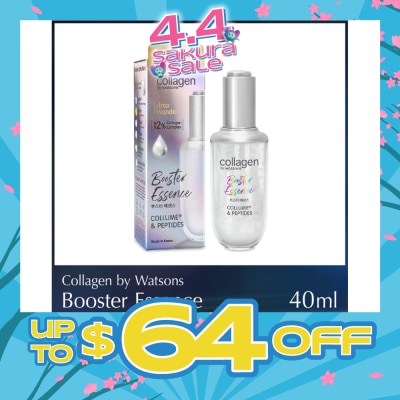 COLLAGEN BY WATSONS - Booster Essence (Firmness & Elasticity Improvement in 1 Drop) 40ml