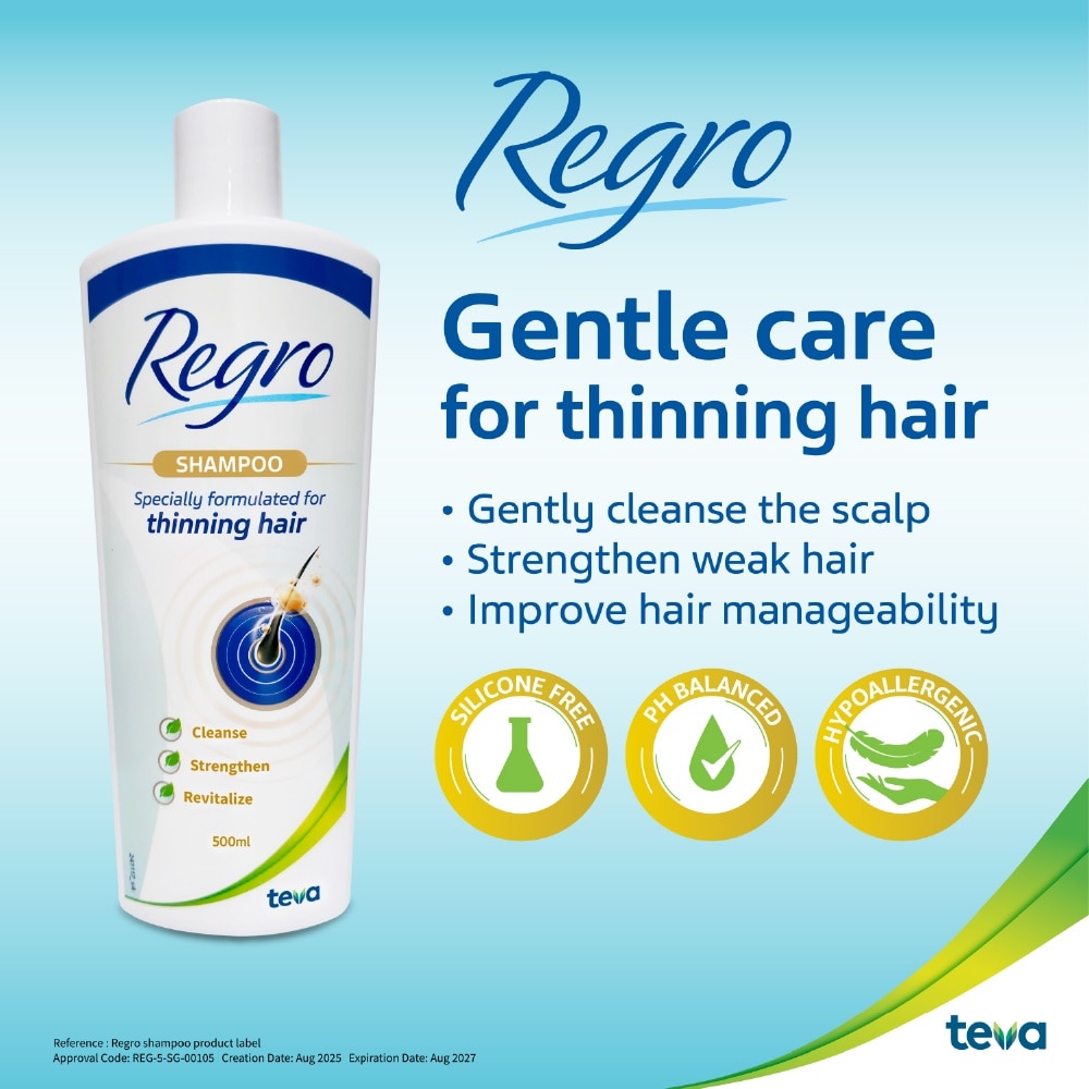Specially Formulated For Thinning Hair Shampoo 500ml