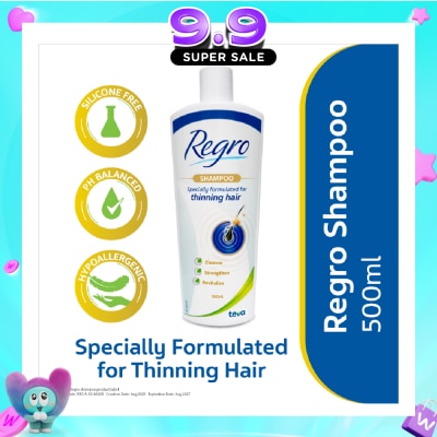 REGRO - Specially Formulated For Thinning Hair Shampoo 500ml image