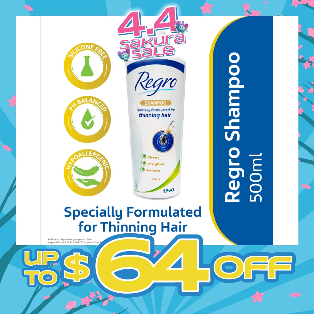 Specially Formulated For Thinning Hair Shampoo 500ml