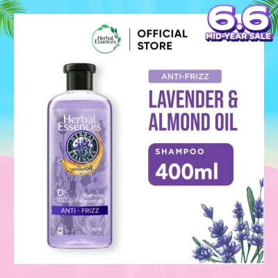 HERBAL ESSENCES Anti-Frizz Shampoo Lavender & Almond Oil 400ml