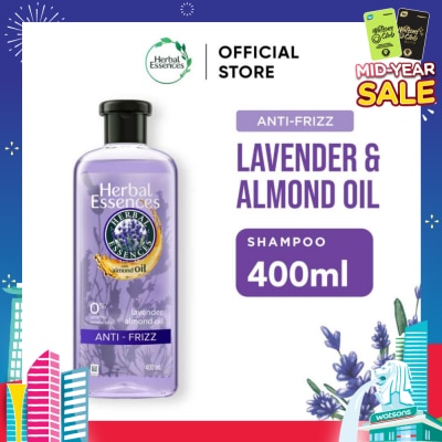 HERBAL ESSENCES Anti-Frizz Shampoo Lavender & Almond Oil 400ml