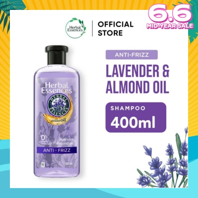 HERBAL ESSENCES Anti-Frizz Shampoo Lavender & Almond Oil 400ml