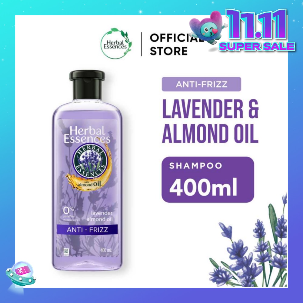 Anti-Frizz Shampoo Lavender & Almond Oil 400ml