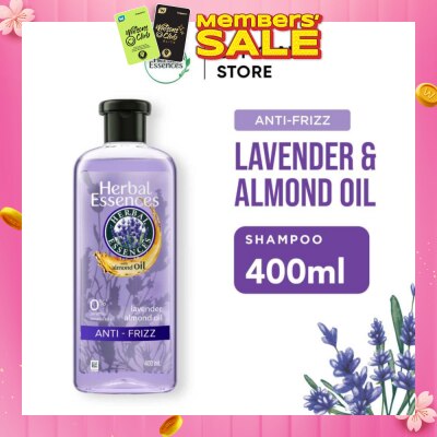 HERBAL ESSENCES Anti-Frizz Shampoo Lavender & Almond Oil 400ml