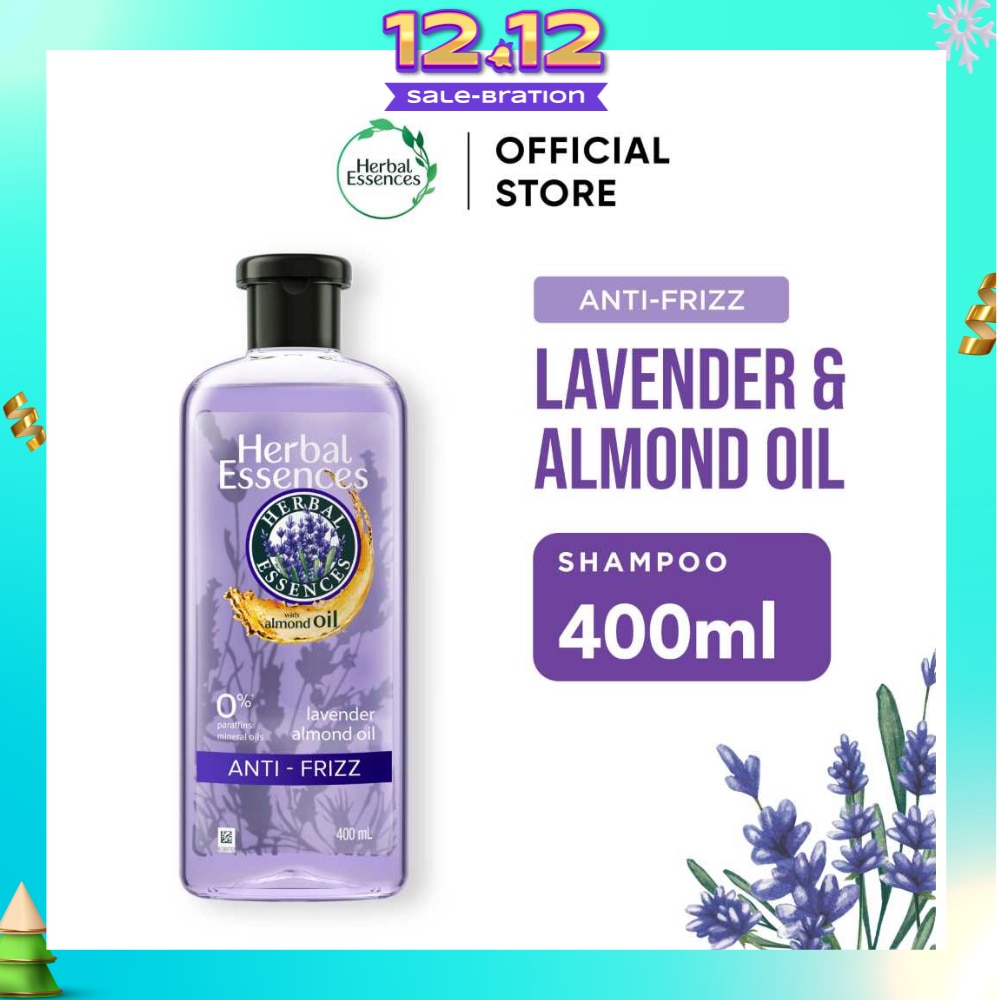 Anti-Frizz Shampoo Lavender & Almond Oil 400ml