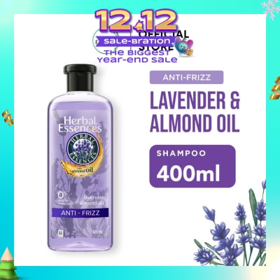 HERBAL ESSENCES Anti-Frizz Shampoo Lavender & Almond Oil 400ml