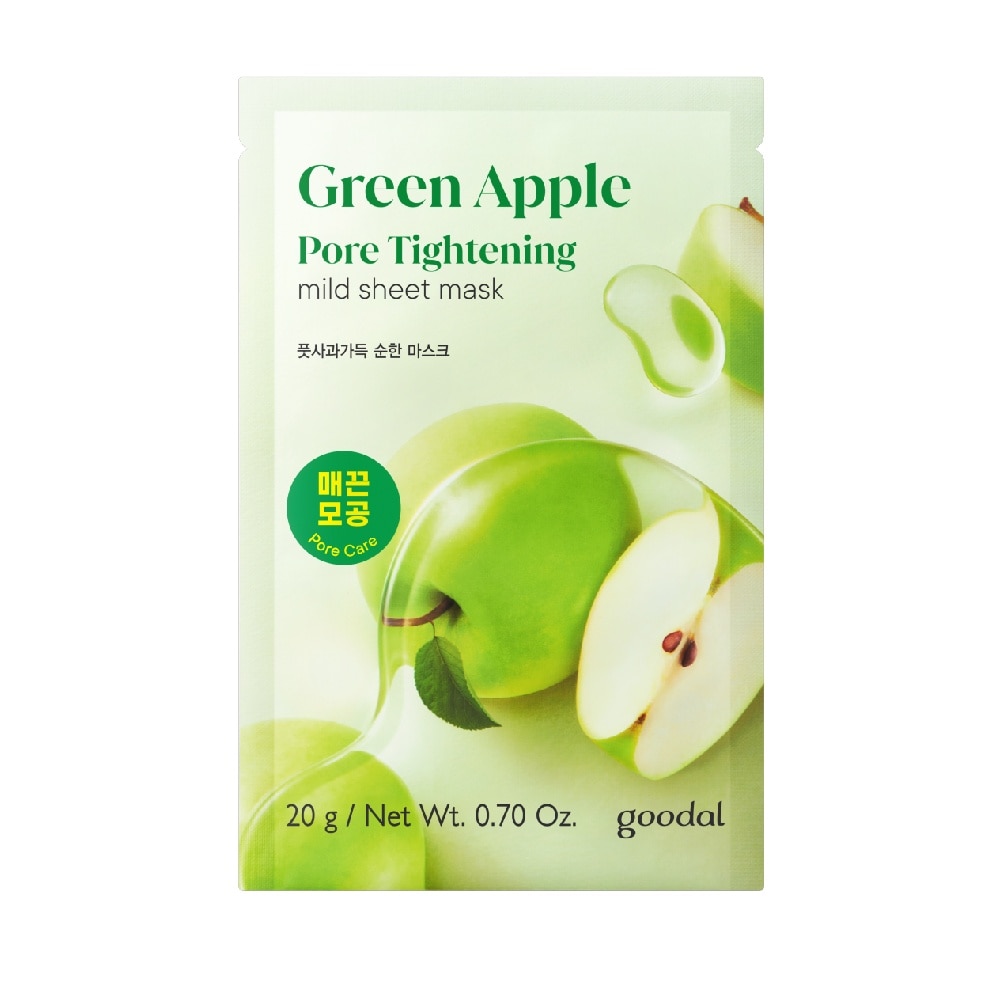 Green Apple Pore Tightening Mild Sheet Mask 1s