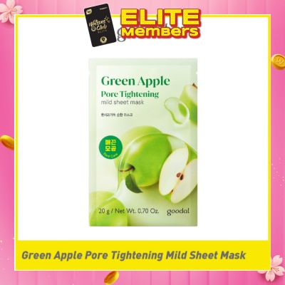 GOODAL Green Apple Pore Tightening Mild Sheet Mask 1s