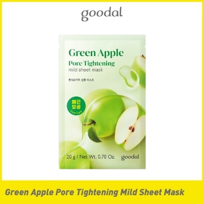 GOODAL Green Apple Pore Tightening Mild Sheet Mask 1s