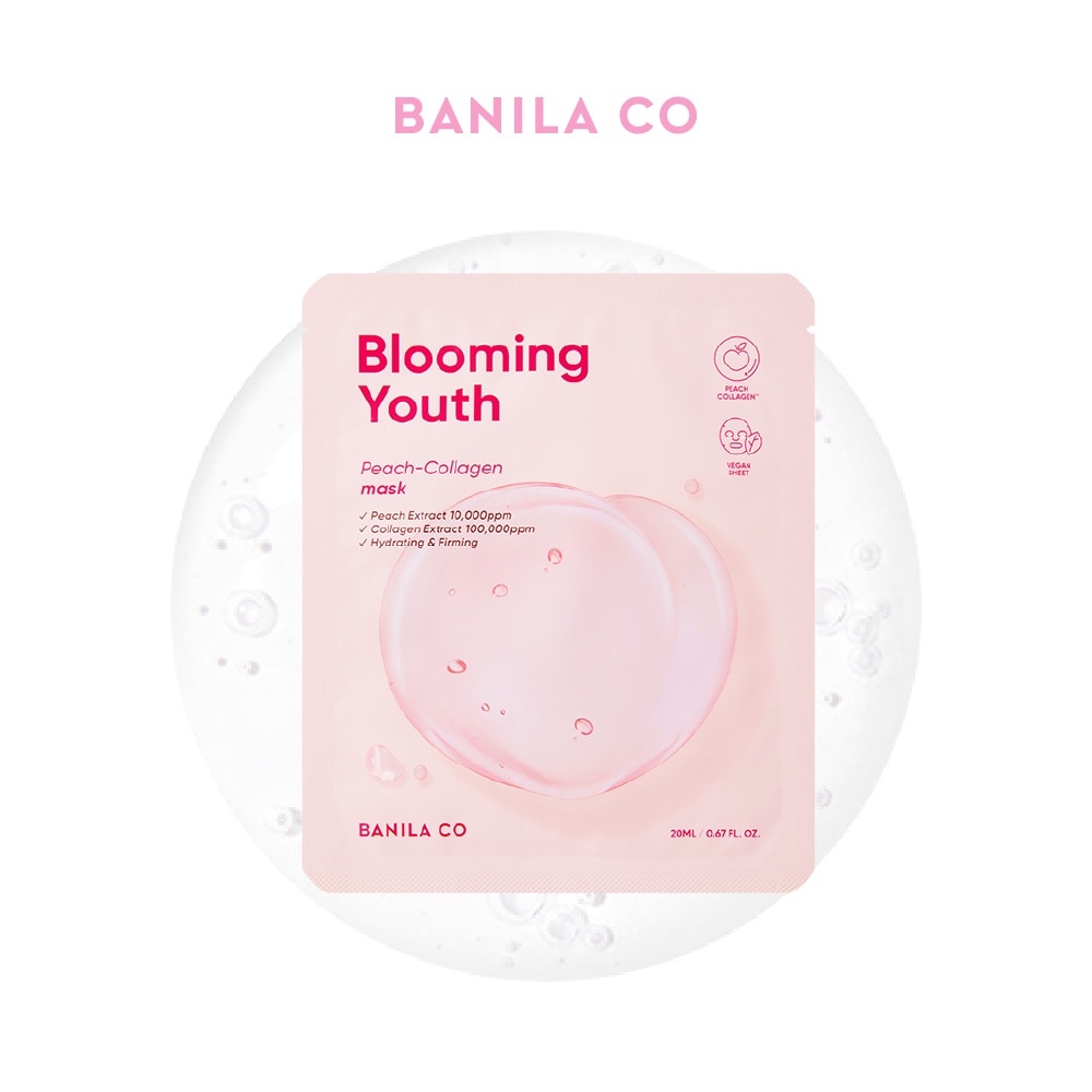 Blooming Youth Peach-Collagen Mask 1s
