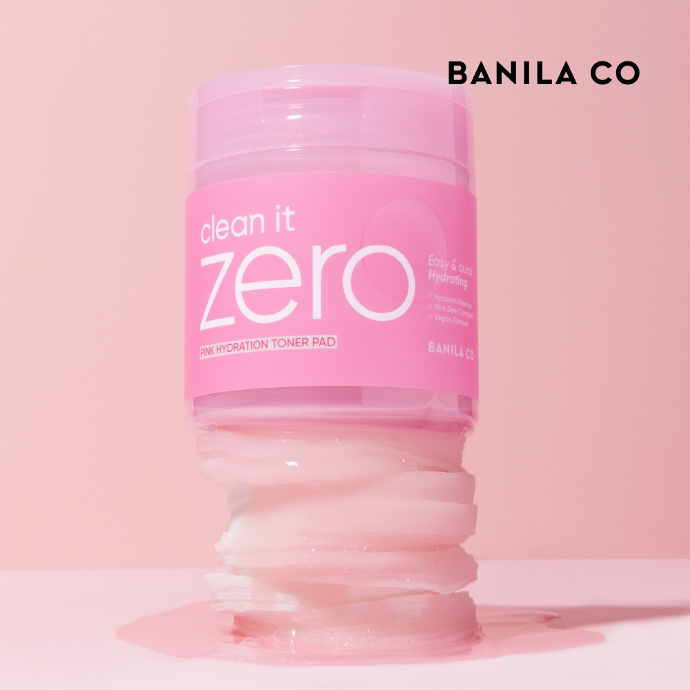 Clean It Zero Pink Hydration Toner Pad 70s