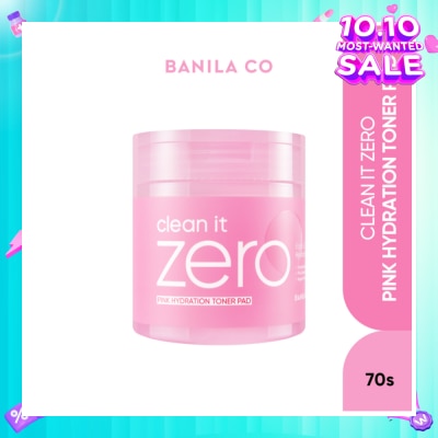 BANILA CO Clean It Zero Pink Hydration Toner Pad 70s