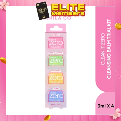 BANILA CO Cleansing Balm Trial Kit 4s x 3ml