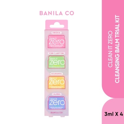 BANILA CO Cleansing Balm Trial Kit 4s x 3ml