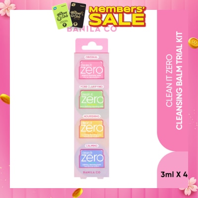 BANILA CO Cleansing Balm Trial Kit 4s x 3ml