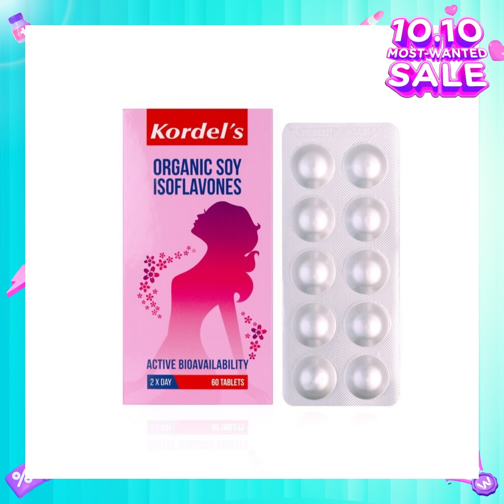 Organic Soy Isoflavones 60s