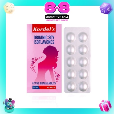 KORDEL'S - Organic Soy Isoflavones 60s
