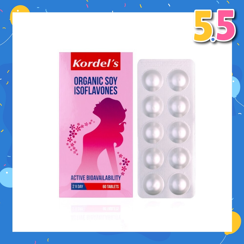Organic Soy Isoflavones 60s
