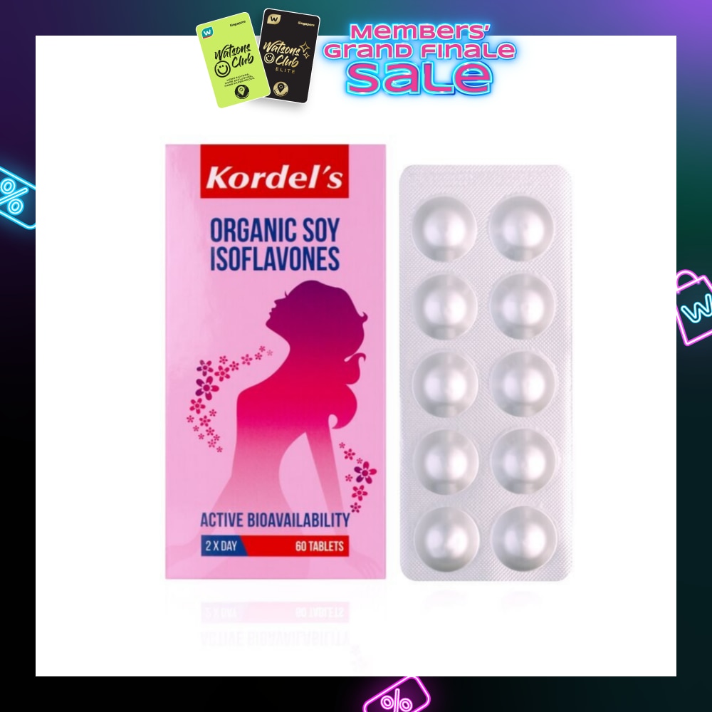 Organic Soy Isoflavones 60s