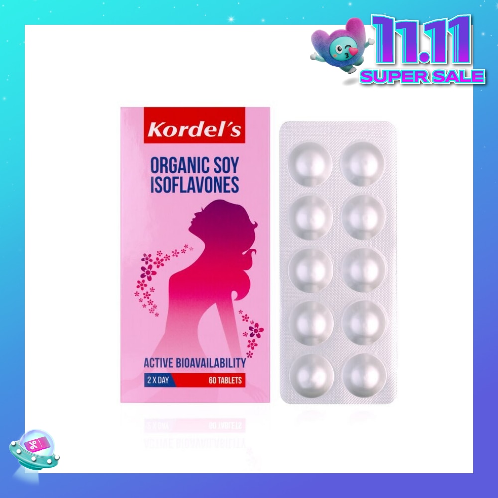 Organic Soy Isoflavones 60s