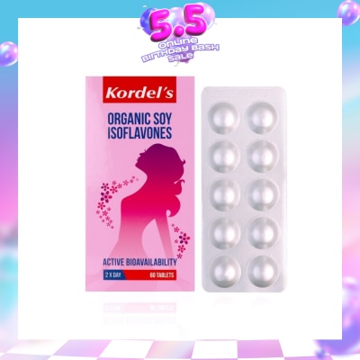KORDEL'S - Organic Soy Isoflavones 60s