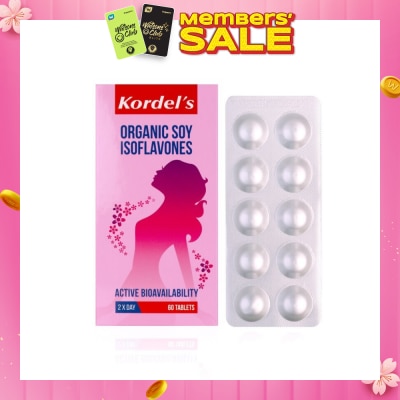 KORDEL'S Organic Soy Isoflavones 60s