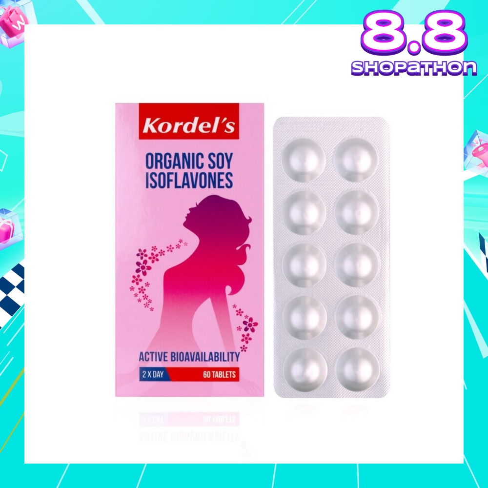 Organic Soy Isoflavones 60s