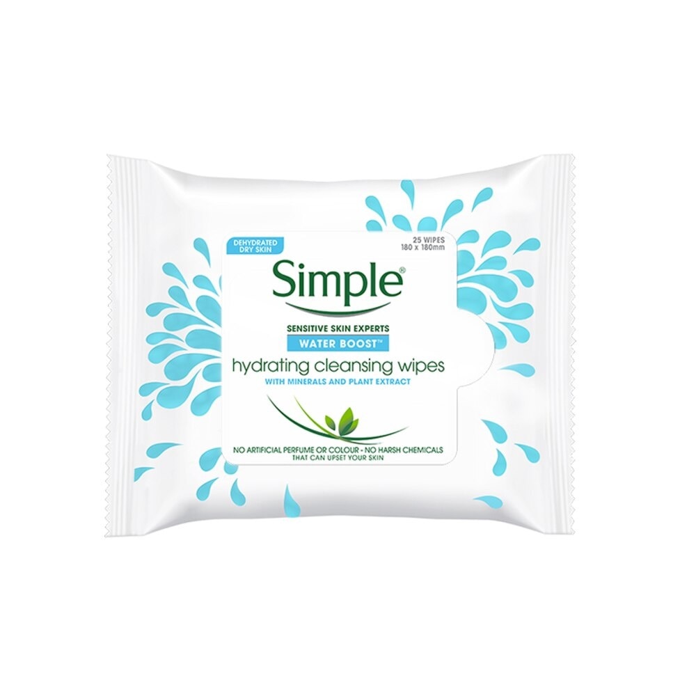 Water Boost Hydrating Cleansing Wipes 25s