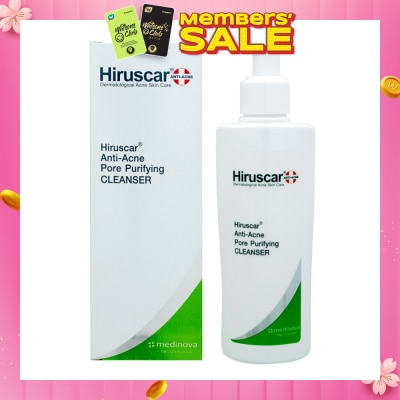HIRUSCAR Anti-Acne Pore Purifying Cleanser+ 100ml