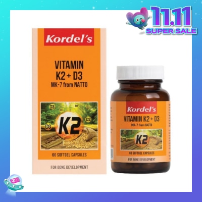 KORDEL'S Vitamin K2 + D3 60s