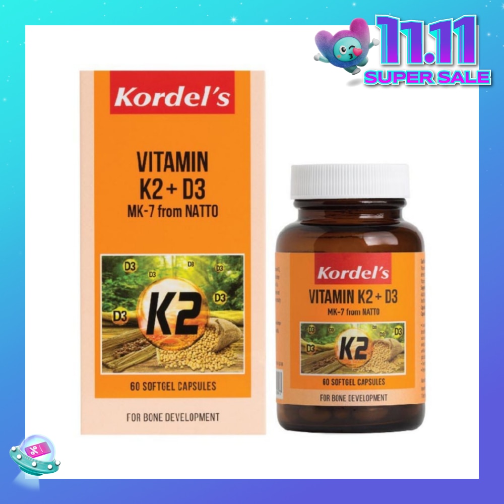 Vitamin K2 + D3 60s