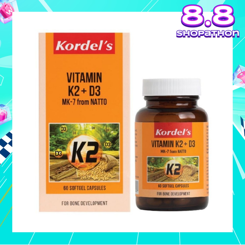 Vitamin K2 + D3 60s