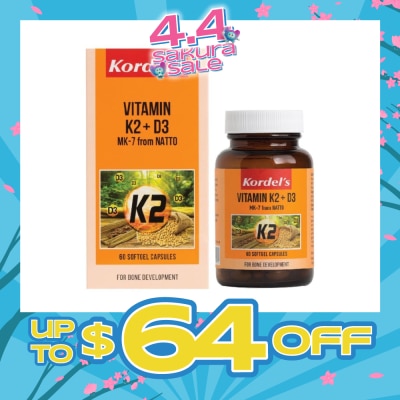 KORDEL'S - Vitamin K2 + D3 60s