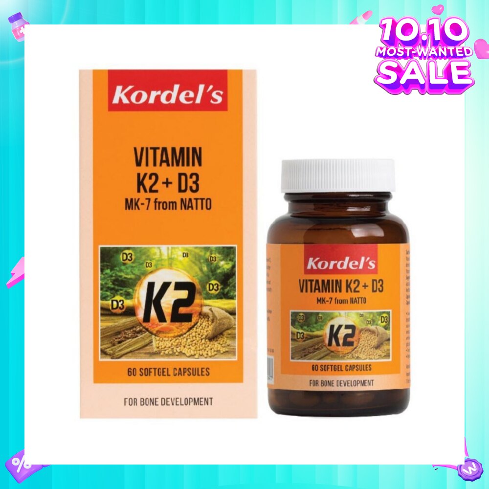 Vitamin K2 + D3 60s