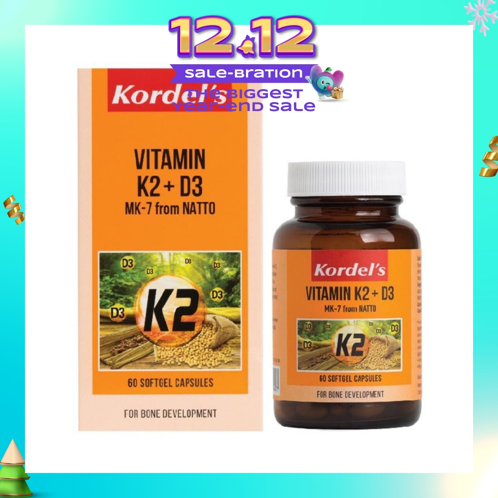 Vitamin K2 + D3 60s